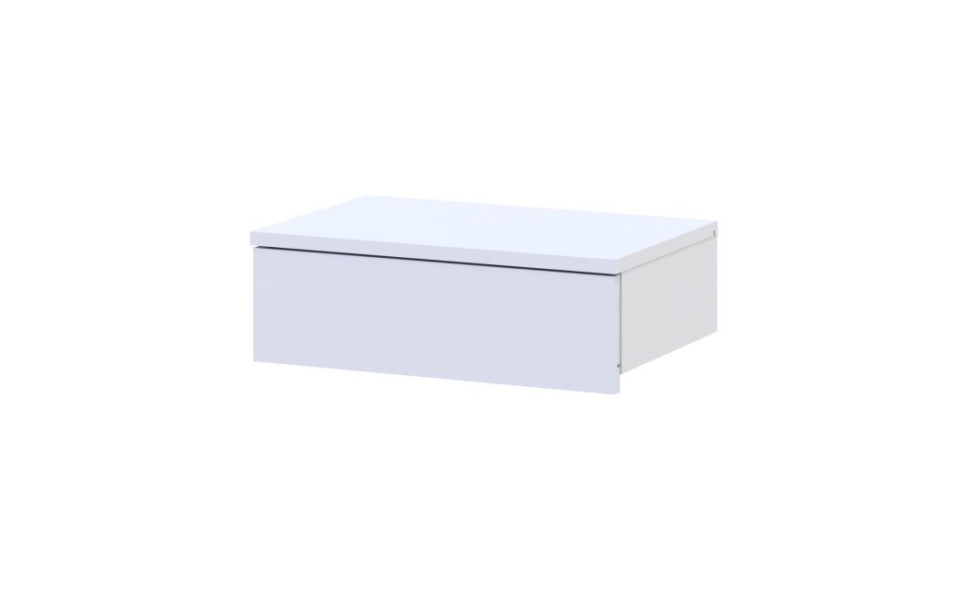 Nachttisch Doros Levia Weiß 46x31x15 (41516093)
