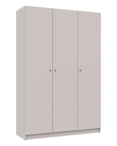 Kleiderschrank Doros Promo Schiebetüren Kaschmir 3 Türen 135x48x204 (80737669)