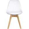 Stuhl Doros Bin Weiß 49x43x84 (84110001)