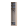 Offenes Regal Doros Rondi mit hohem Aufsatz Kaschmir 60x52x260 (42005390)