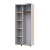 Kleiderschrank Doros Sigma Slim Schiebetüren Kaschmir 2 Türen 100x45x214.4 (42005444)