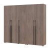 Kleiderschrank Doros Kasper Cremona Cannolo 2+3 Türen 225x50x204 (42005515)