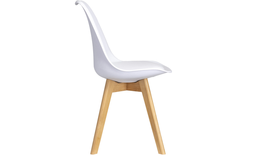 Stuhl Doros Bin Weiß 49x43x84 (84110001)