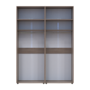 Kleiderschrank mit Aufsatz Doros Kasper Cremona Cannolo 2+2 Türen 180x50x245 (42005523)