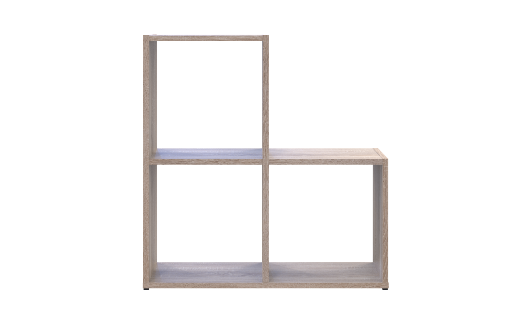 Regalsystem Doros Step 2x2 Sonoma Eiche offen 69x28,8x71,4 (41516155)