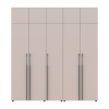 Kleiderschrank mit Aufsatz Doros Kasper Kaschmir 2+3 Türen 225x50x245 (42005524)