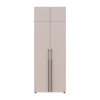 Kleiderschrank mit Aufsatz Doros Kasper Kaschmir 2 Türen 90x50x245 (42005518)