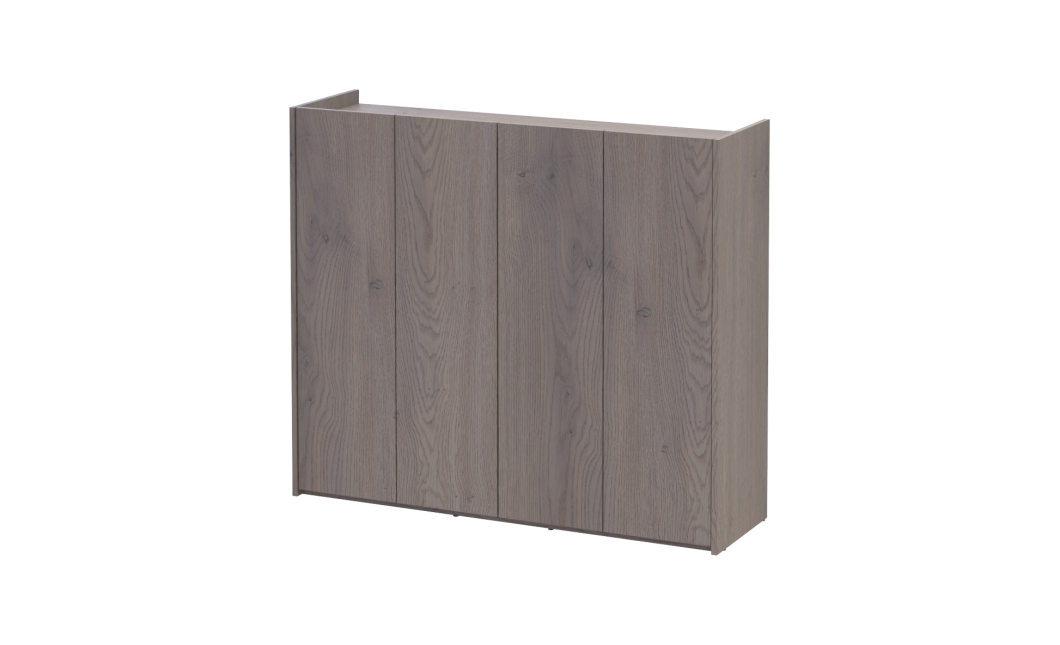 Kommode Doros Kassel Cannolo 4 Türen 128x40x110 (41516216)