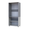Kleiderschrank Doros Thorn Natti Kiefer/Grau 2 Türen Kleiderstange 90x51,6x200 (44900463)