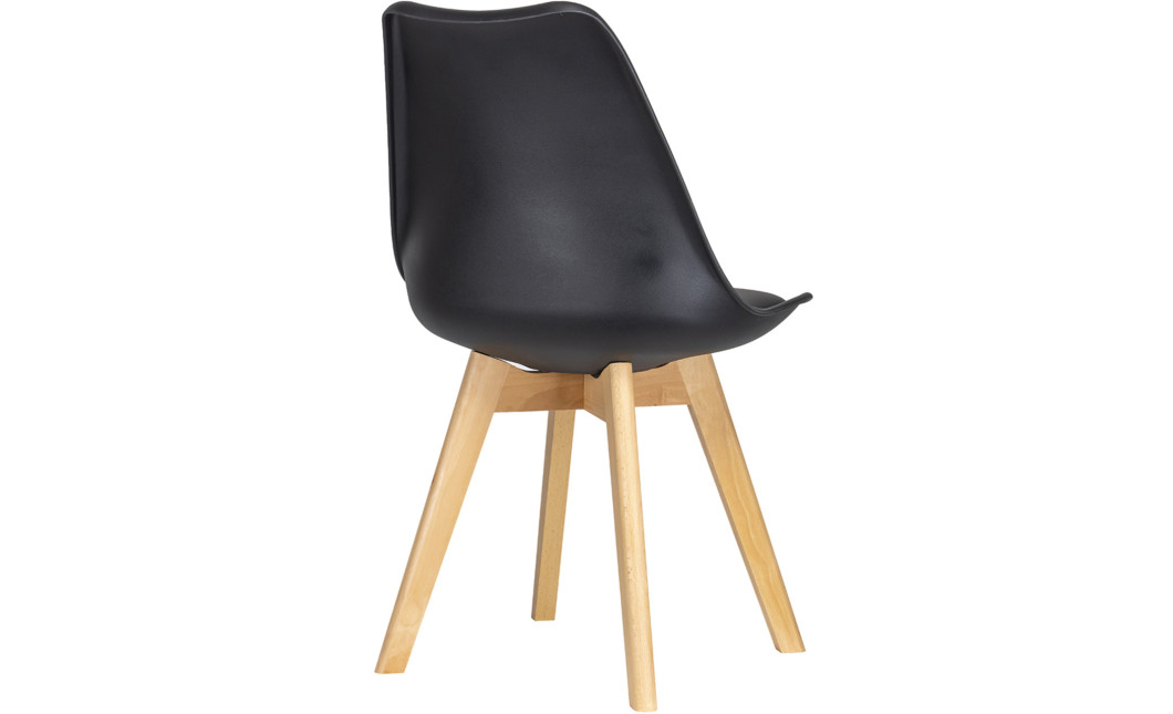 Stuhl-Set 2 Stk Doros Bin Schwarz 49x43x84 (42005076)