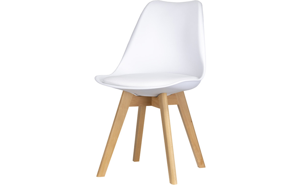 Stuhl-Set 2 Stk Doros Bin Weiß 49x43x84 (42005075)