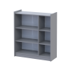 Schuhschrank Doros Kassel mit Spiegel Grau 3 Türen 97×40×110 (42005509)