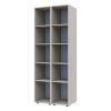 Kleiderschrank Set Doros Gelar Kaschmir mit 2 Spiegeln 78x49,5x203,4 (42005103)
