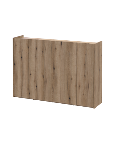 Schuhschrank Doros Kassel Ewok Eiche 5 Türen 159x40x110 (41516218)