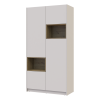 Kleiderschrank Doros Dale Kaschmir/Artisan Eiche 2 Türen 115,2x52x220 (80737725)