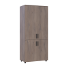 Kleiderschrank Doros Thorn Cremona Cannolo 2 Türen Kleiderstange 90x51,6x200 (44900427)