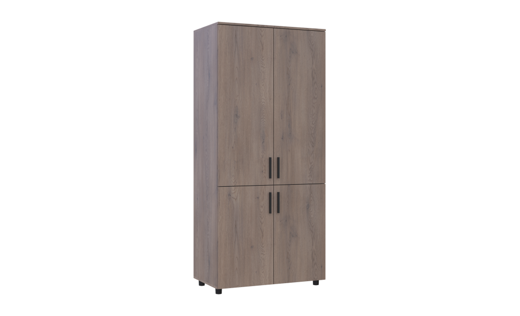Kleiderschrank Doros Thorn Cremona Cannolo 2 Türen Kleiderstange 90x51,6x200 (44900427)