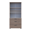 Kleiderschrank Doros Thorn Cremona Cannolo/Kaschmir 2 Türen 3 Schubladen Böden 90x51,6x200 (44900454)
