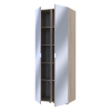 Kleiderschrank Set Doros Gelar Sonoma Eiche mit 2 Spiegeln 78x49,5x203,4 (42002165)