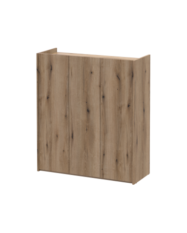 Schuhschrank Doros Kassel Ewok Eiche 3 Türen 97x40x110 (41516210)