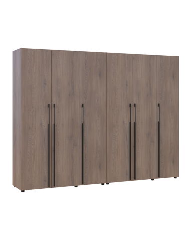 Kleiderschrank Doros Kasper Cremona Cannolo 3+3 Türen 270x50x204 (42005517)