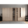 Kleiderschrank Doros Gelar Sonoma Eiche 4+4 Türen mit offenem Regal 348,2x49,5x203,4 (42005053)