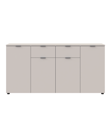 Kommode Doros Ron 7 Kaschmir 4 Türen 2 Schubladen 160x38x81 (41516049)