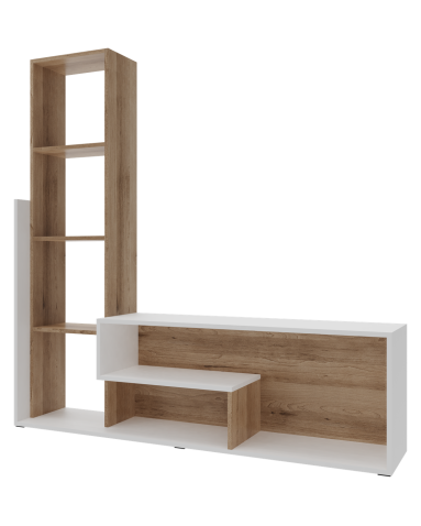 Kleiderschrank Doros Etana Artisan Eiche/Weiß 150x30x150 (41510097)