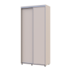 Kleiderschrank Doros Sigma Slim Schiebetüren Kaschmir 2 Türen 100x45x214.4 (42005444)