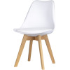 Stuhl Doros Bin Weiß 49x43x84 (84110001)