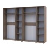Kleiderschrank Doros Kasper Cremona Cannolo 3+3 Türen 270x50x204 (42005517)
