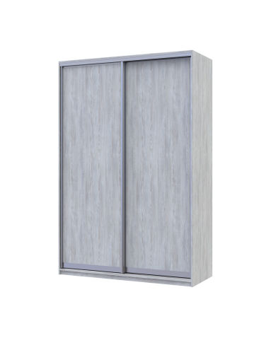 Kleiderschrank Doros City Light Natti Luc Schiebetüren 2 Türen 150x60x225 (80736506)