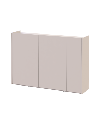 Schuhschrank Doros Kassel Kaschmir 5 Türen 159x40x110 (41516217)