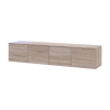 TV-Board Doros Levia Sonoma Eiche 4 Türen 160x35x33 (41516300)