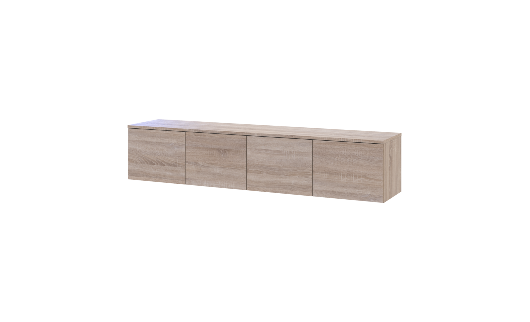 TV-Board Doros Levia Sonoma Eiche 4 Türen 160x35x33 (41516300)