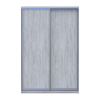 Kleiderschrank Doros City Light Natti Luc Schiebetüren 2 Türen 150x60x225 (80736506)