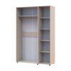 Kleiderschrank Doros Kasper Kaschmir 3 Türen 135x50x204 (44900549)