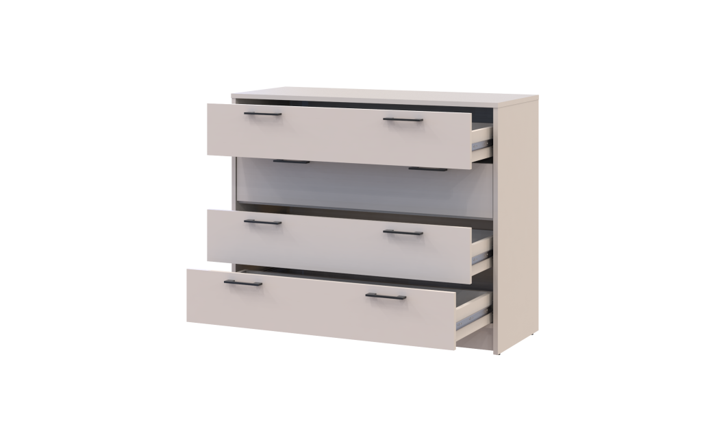 Kommode Doros Rondi Kaschmir 4 Schubladen 100х40х82 (41516304)