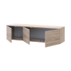 TV-Board Doros Levia Sonoma Eiche 3 Türen 130х35х33 (41516301)
