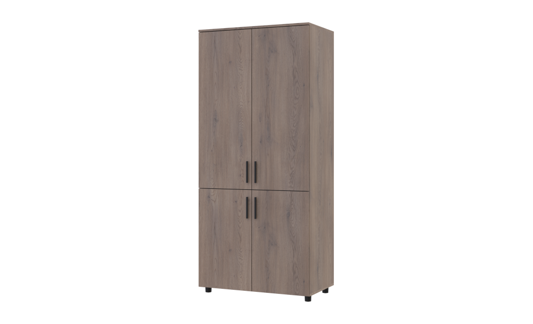Kleiderschrank Doros Thorn Cremona Cannolo 2 Türen Böden 90x51,6x200 (44900428)