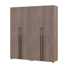 Kleiderschrank Doros Kasper Cremona Cannolo 2+2 Türen 180x50x204 (42005513)