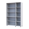 Kleiderschrank Doros Thorn Weiß 3 Türen Böden 135x51,6x200 (44900484)