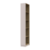Regalsystem Doros Dale Kleiderschrank Artisan Eiche / Kaschmir 52x28x220 (44900333)