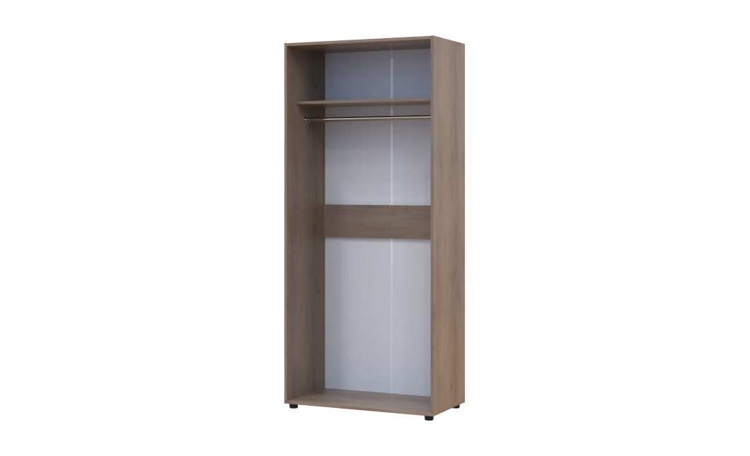 Kleiderschrank Doros Kasper Cremona Cannolo 2 Türen 90x50x204 (44900548)
