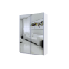Kleiderschrank Doros G-Caiser Schiebetüren Weiß mit Spiegel 160x60x240 (42002102)