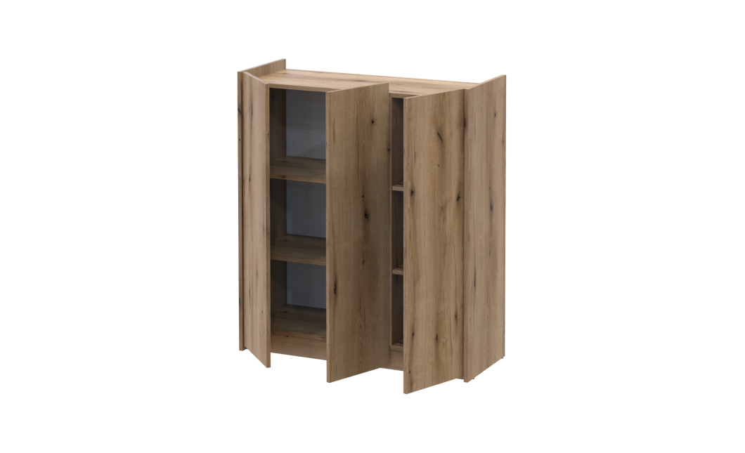 Regalböden Doros Kassel 2er-Set Ewok Eiche 61,5x34,5x1,6 (41516222)