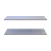 Regalböden Doros Kassel 2er-Set Grau 61,5x34,5x1,6 (41516228)