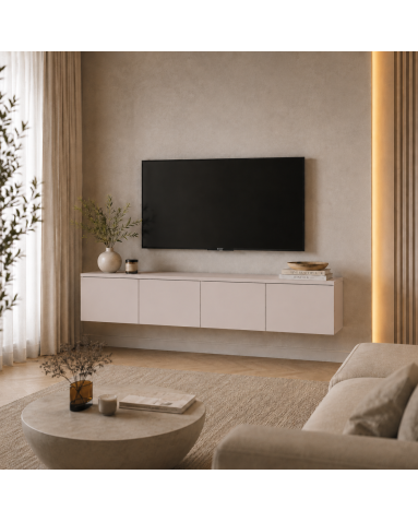TV-Board Doros Levia Kaschmir 4 Türen 160x35x33 (41516085)
