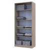 Kleiderschrank Doros Promo mit Drehtüren Sonoma Eiche mit Böden 2 Türen 90x48x204 (42005098)