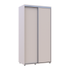 Kleiderschrank Doros Sigma Slim Schiebetüren Kaschmir 2 Türen 110x60x214.4 (42005454)